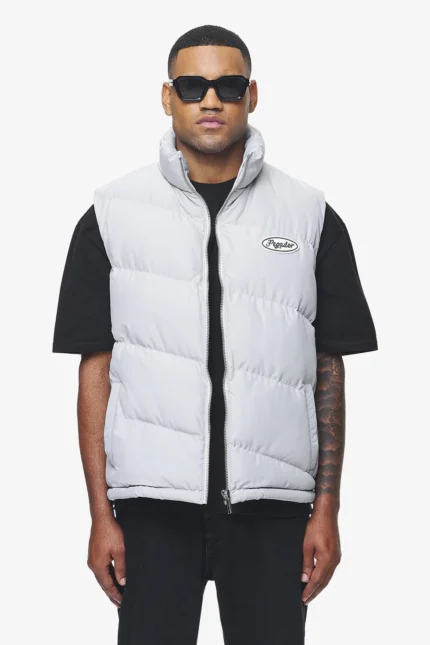 Yale Puffer Vest Dusk Grey