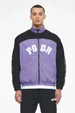 Ascot Track Jacket Black Magic Violet