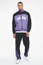 Ascot Track Jacket Black Magic Violet