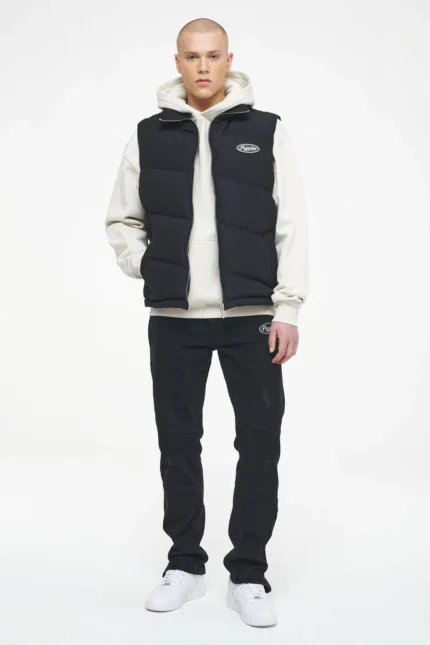 Yale Puffer Vest Black Ink