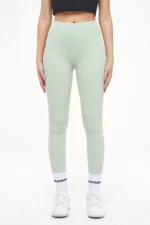 Jill Rib Leggings Vintage Washed Milky Green