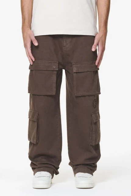 Bantam Wide Cargo Pants Oak Brown