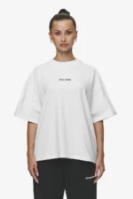 Bracy Heavy Oversized Tee White Black Gum