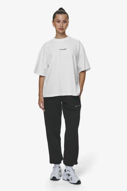 Bracy Heavy Oversized Tee White Black Gum