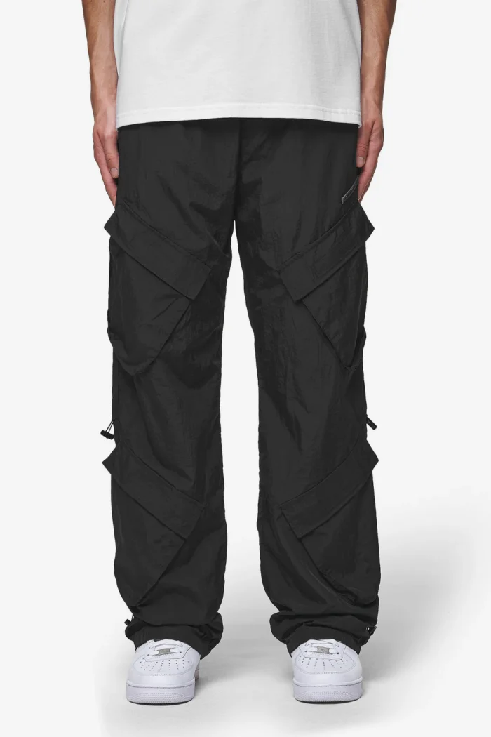 Varick Wide Tech Cargo Pants Black