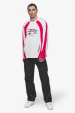 Mosco Longsleeve Jersey White Virtual Pink