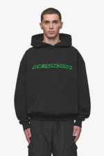 Alden Oversized Hoodie Washed Black