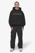 Alden Oversized Hoodie Washed Black