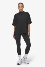 Bracy Heavy Oversized Tee Black White Gum