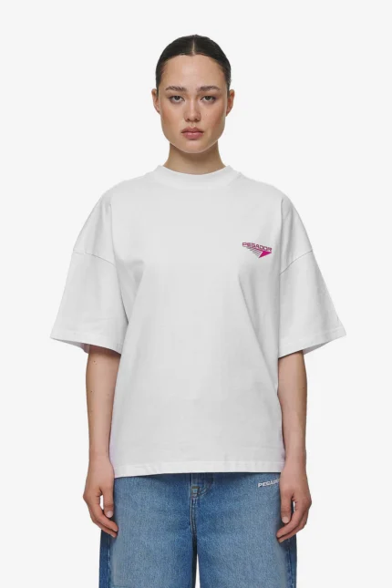 Mei Heavy Oversized Tee White