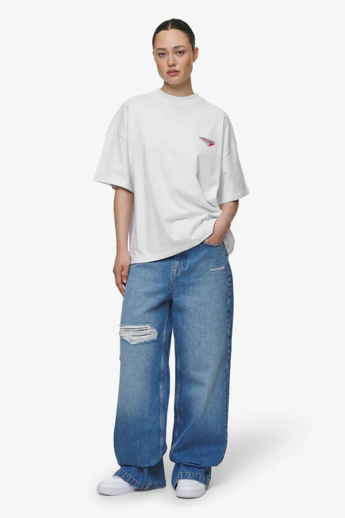 Mei Heavy Oversized Tee White