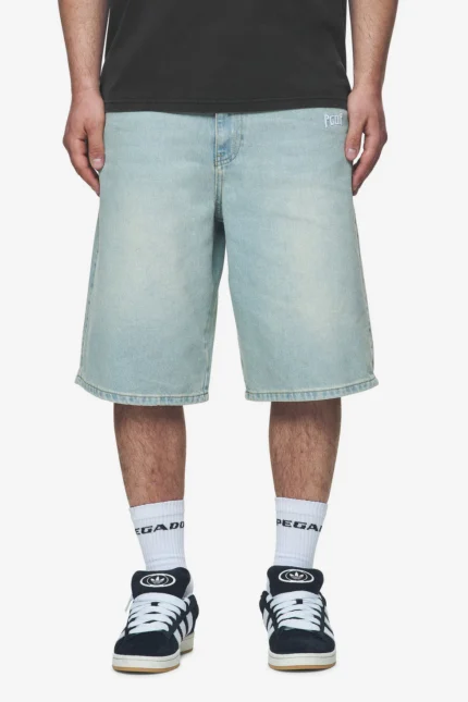 Alcoa Jorts Sand Washed Blue