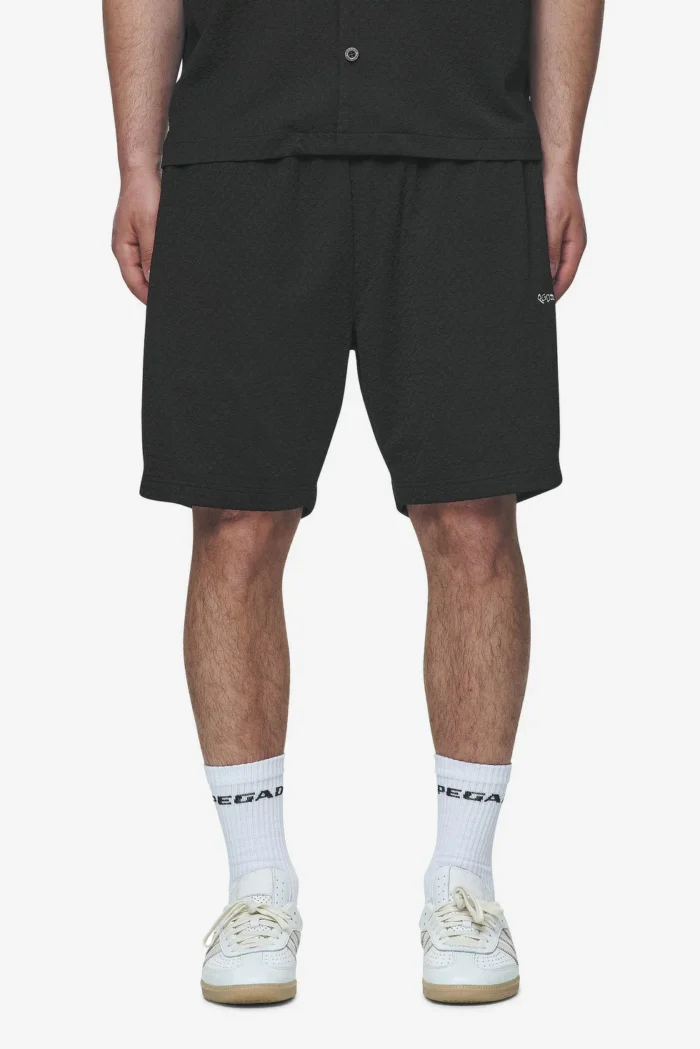 Wyton Structured Summer Shorts Black