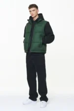 Landin Puffer Vest British Green