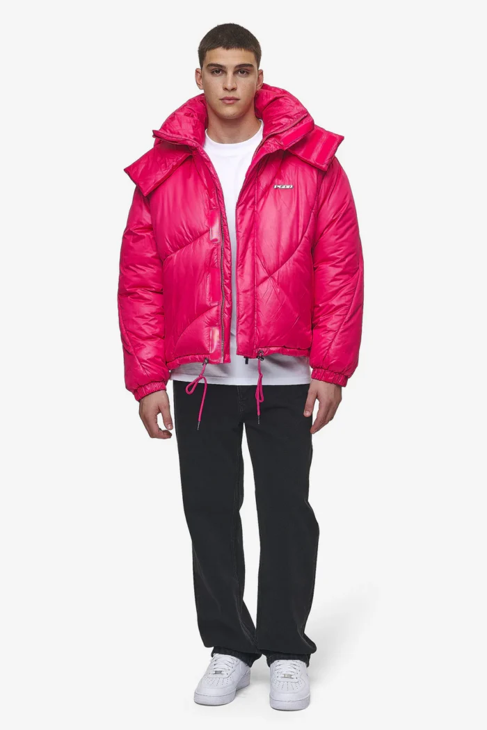 Henry Vintage Oversized Puffer Jacket Virtual Pink