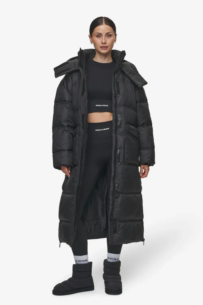 Lynn Puffer Coat Black