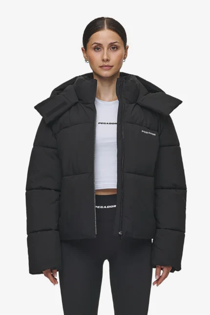 Blanca Puffer Black Jacket