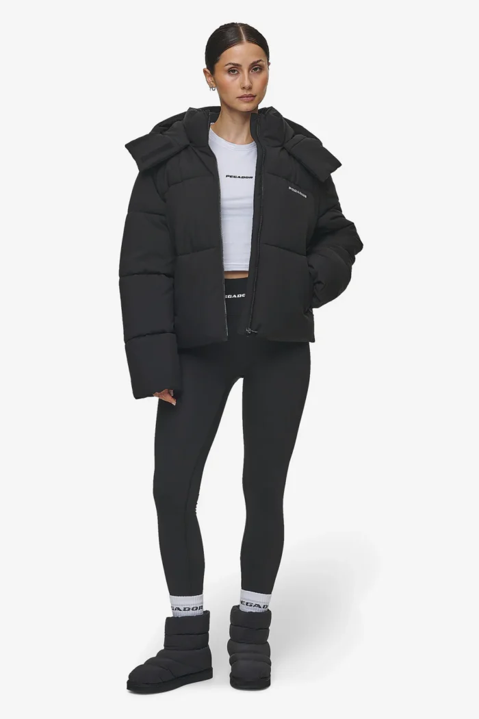 Blanca Puffer Black Jacket