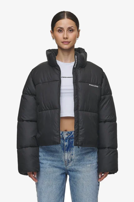 Georgia Puffer Jacket Black